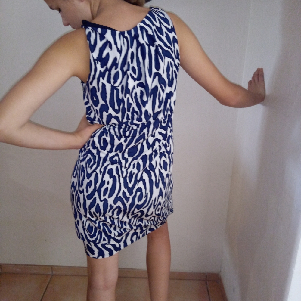 Blue dress